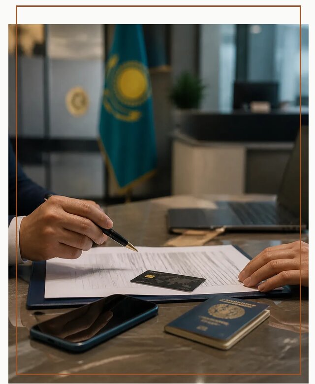 Открытие счета и банковской карты в Казахстане в Белорецке